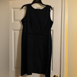 NWT. Navy Tommy Hilfiger Dress. Size 14.